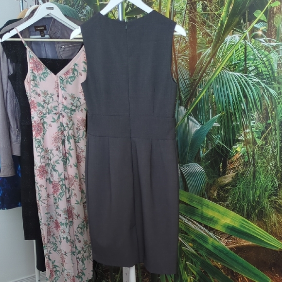Calvin Klein Charcoal and Navy Women's Dress - Picture 4 of 4